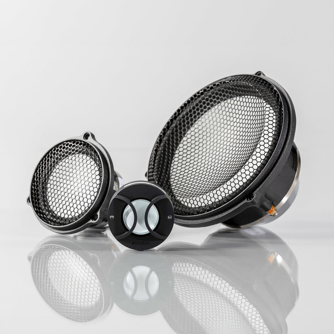 Accuton Automotive high-end ceramic car audio speakers.