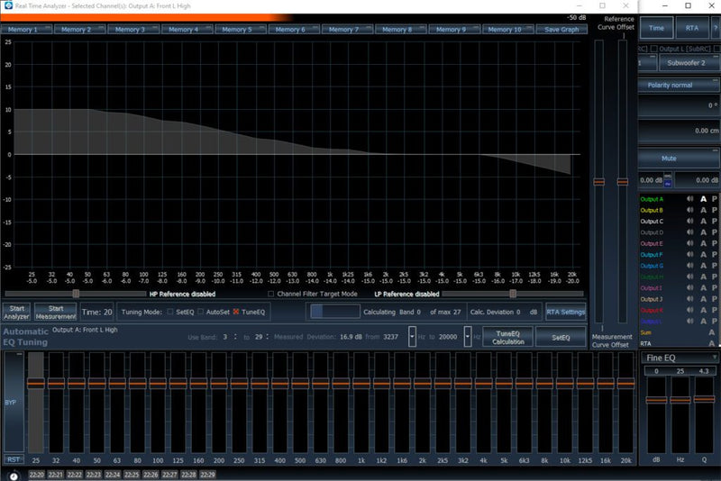 Helix DSP Software Setup, Part 2: Input EQ, Summing, Automatic Time Measurement, Tune EQ