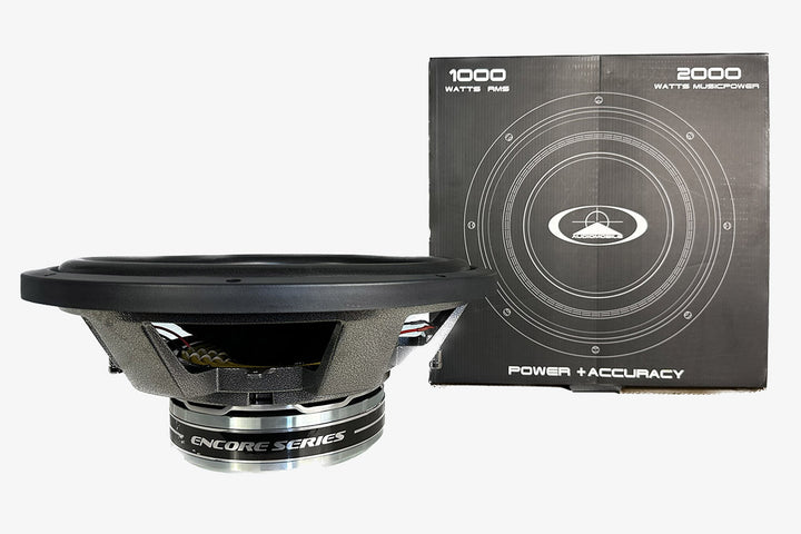 Audiomobile Encore 4412 - 12" Dual 4-ohm Subwoofer