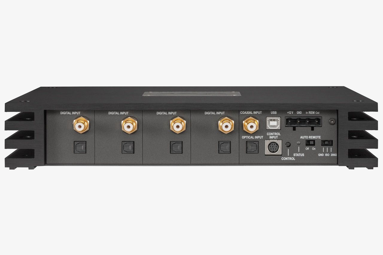 input side of Brax DSP with digital input cards installed