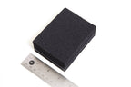 Blackhole Tiles automotive sound absorber next to ruler