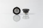 pair of Accuton Automotive C100AM 3.5" midrange speakers