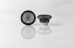 two Accuton Automotive C165AM 6.5" car audio midbass drivers