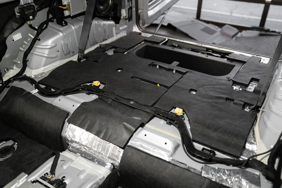 ResoNix Fiber Mat Black Edition - Self Adhering Automotive Sound Absorber & Decoupler