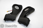 Accuton Automotive C100AM Ceramic Automotive Midrange speakers installed into custom dash pods