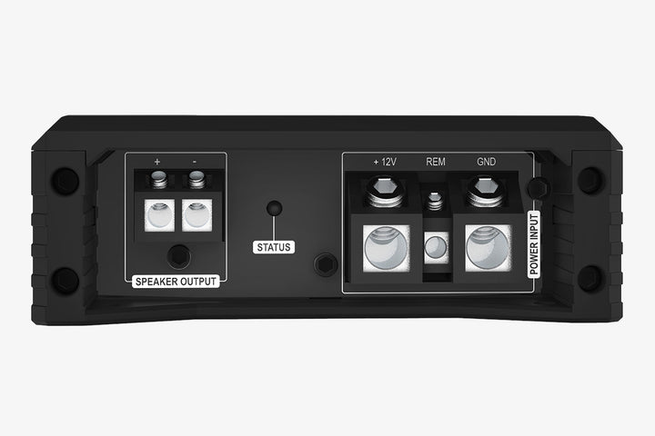 Helix AMPLIFY 201 Direct Mono Subwoofer Amplifier Outputs and Power Terminals