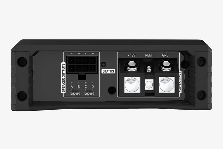 Helix AMPLIFY 204 Direct 4 Channel Car Audio Amplifier Outputs and power terminals