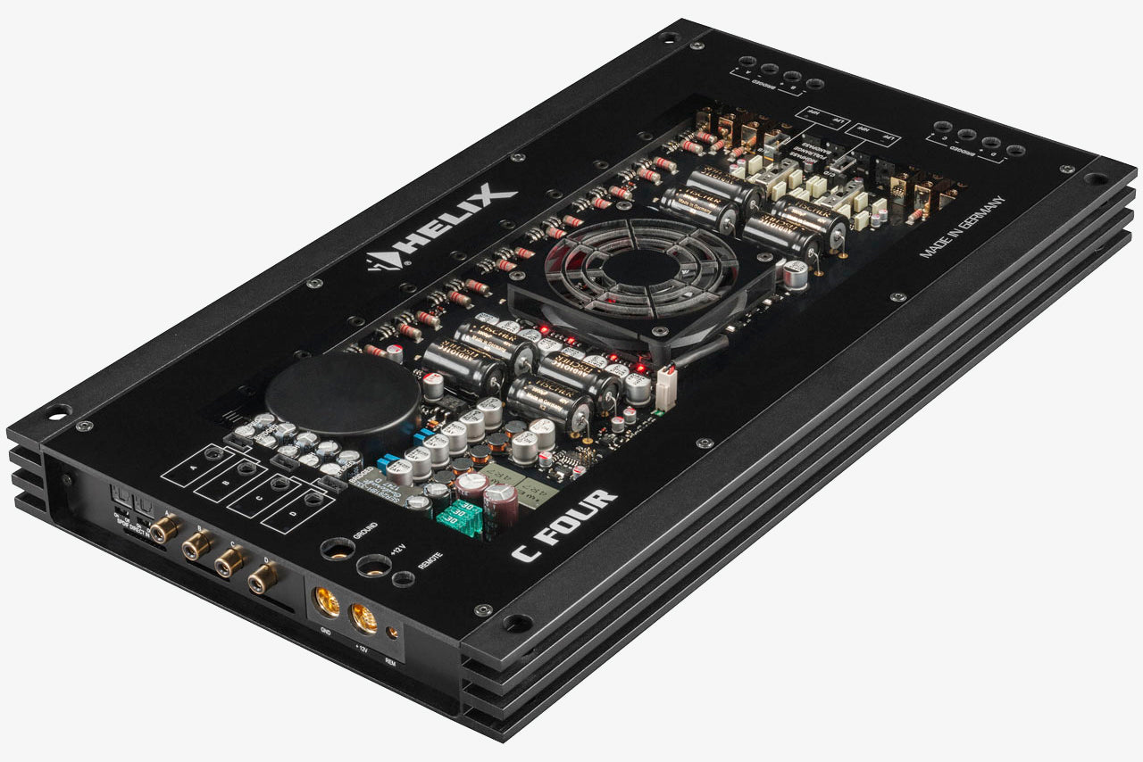 HELIX G FOUR 4チャンネルアンプ HELIX G FOUR 4チャンネルアンプ HELIX G FOUR | Audiotec Fischer