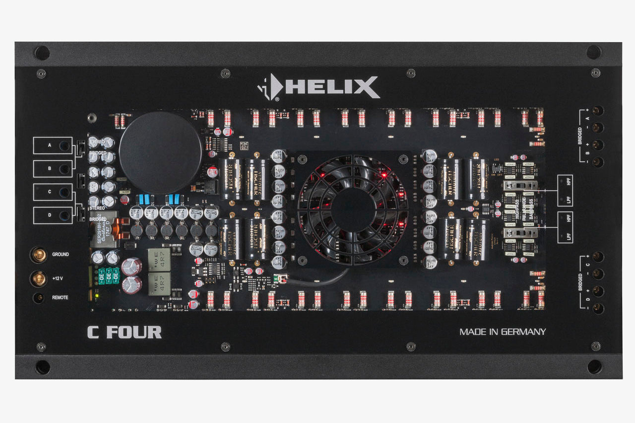Helix C Four - 4 Channel Amplifier – ResoNix Sound Solutions