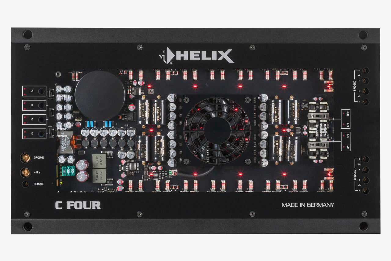 Helix C Four - 4 Channel Amplifier – ResoNix Sound Solutions