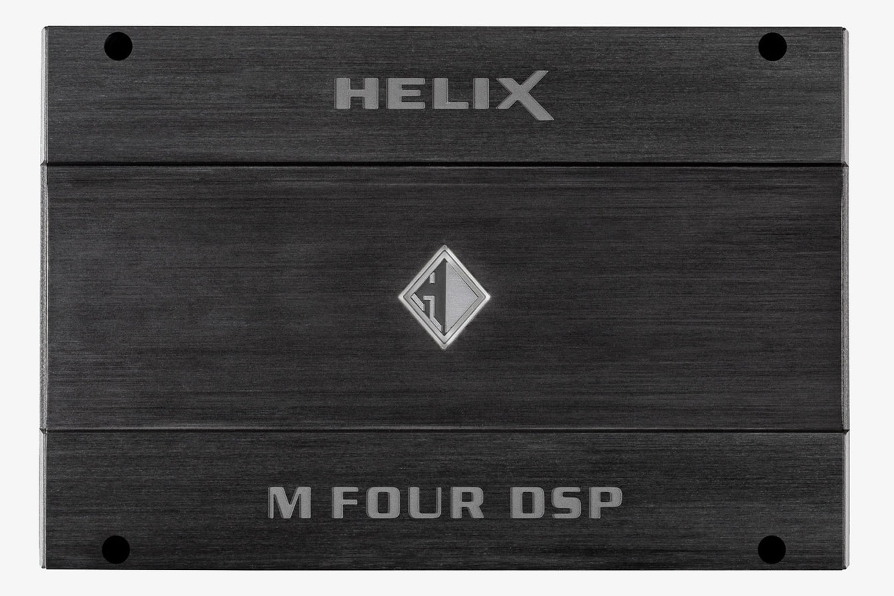 Helix M Four DSP 4-channel car audio amplifier and 10-channel DSP