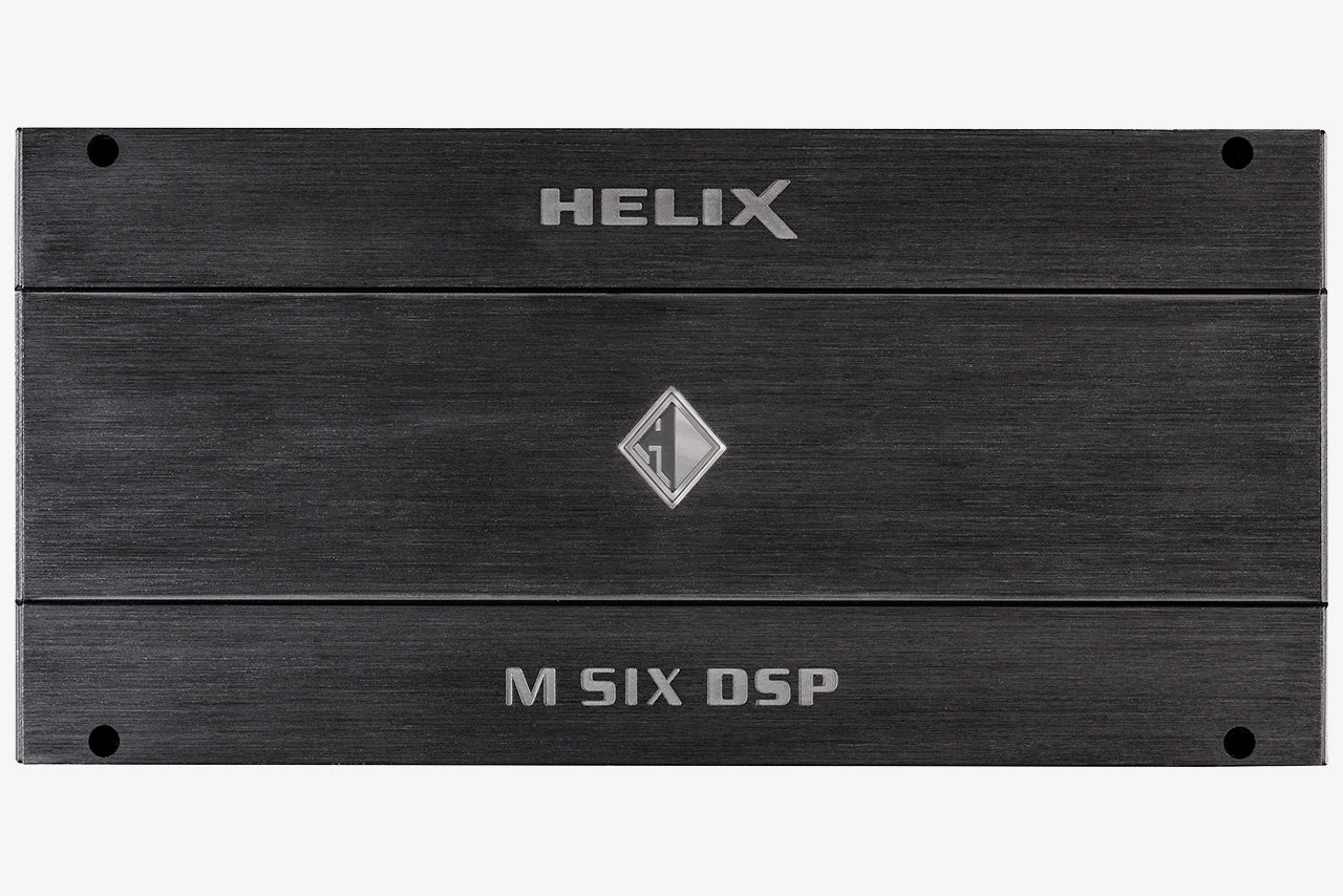 Helix M Six DSP 6-channel car audio amplifier and 10-channel DSP