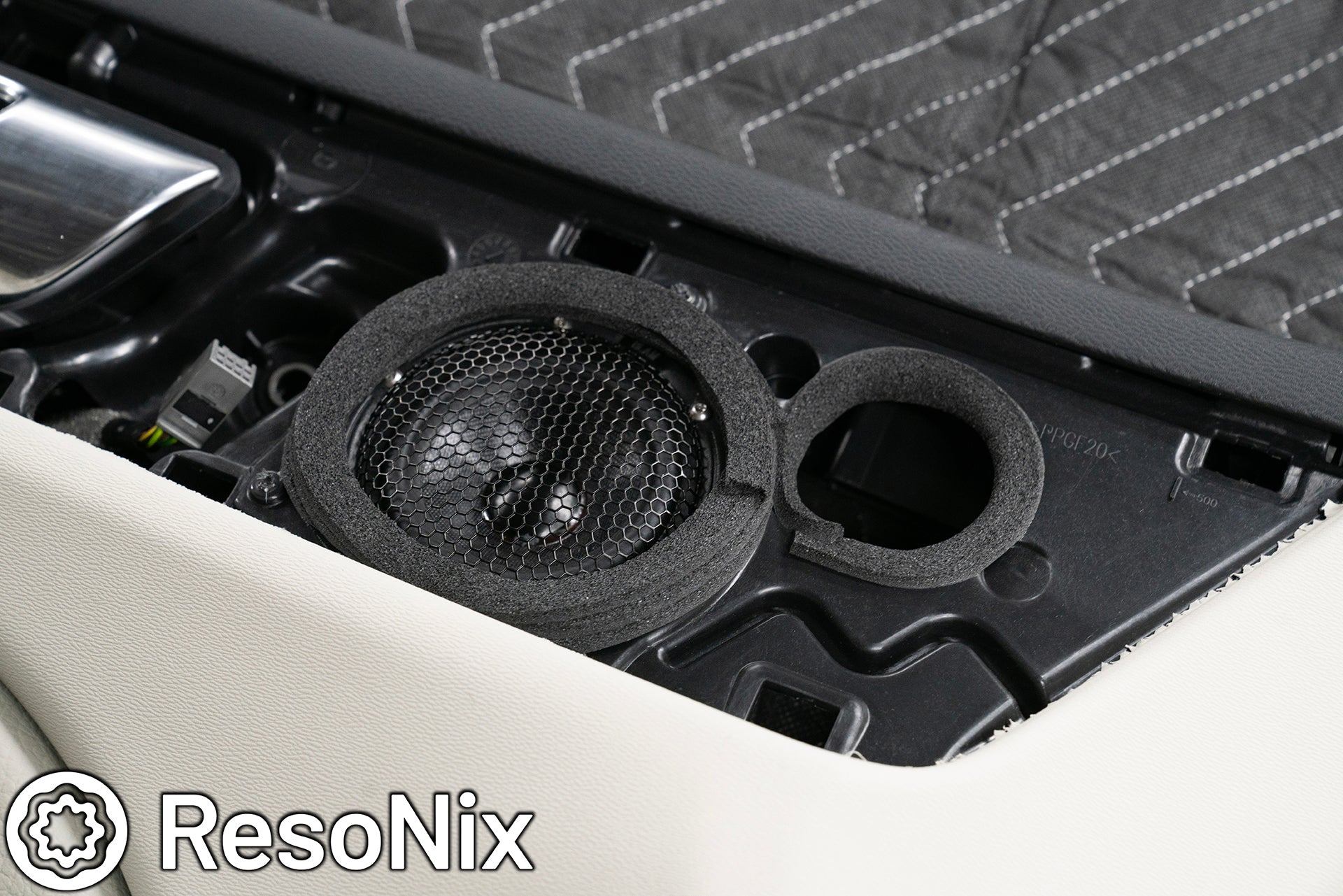 ResoNix Sound Solutions Apicella Auto Sound Volvo S60 XC60 S90 XC90 V60 V90 Sound System speaker amplifier DSP Subwoofer upgrade sound deadening material quiet down cabin B&W Harmon Kardon Upgrade