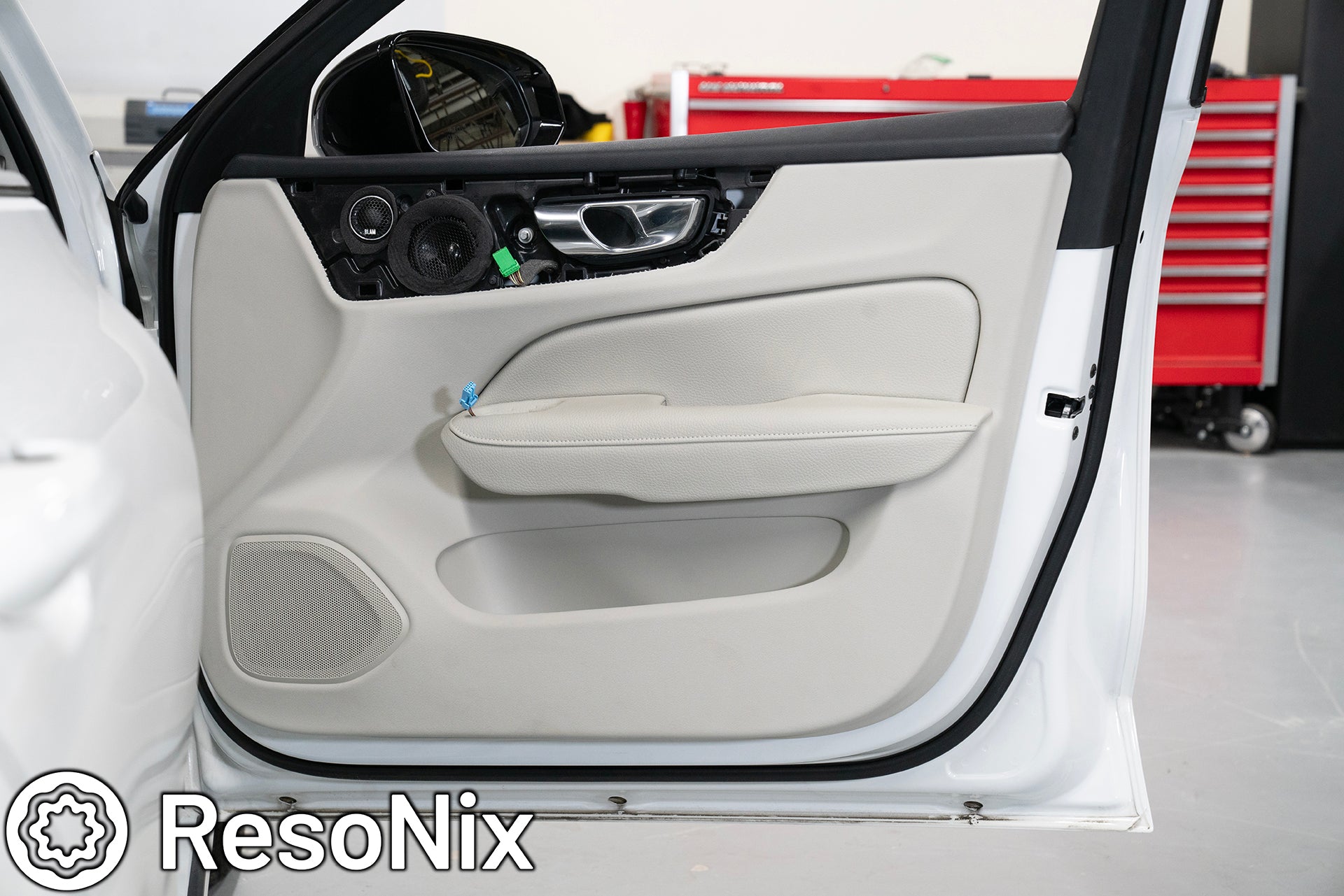 ResoNix Sound Solutions Apicella Auto Sound Volvo S60 XC60 S90 XC90 V60 V90 Sound System speaker amplifier DSP Subwoofer upgrade sound deadening material quiet down cabin B&W Harmon Kardon Upgrade