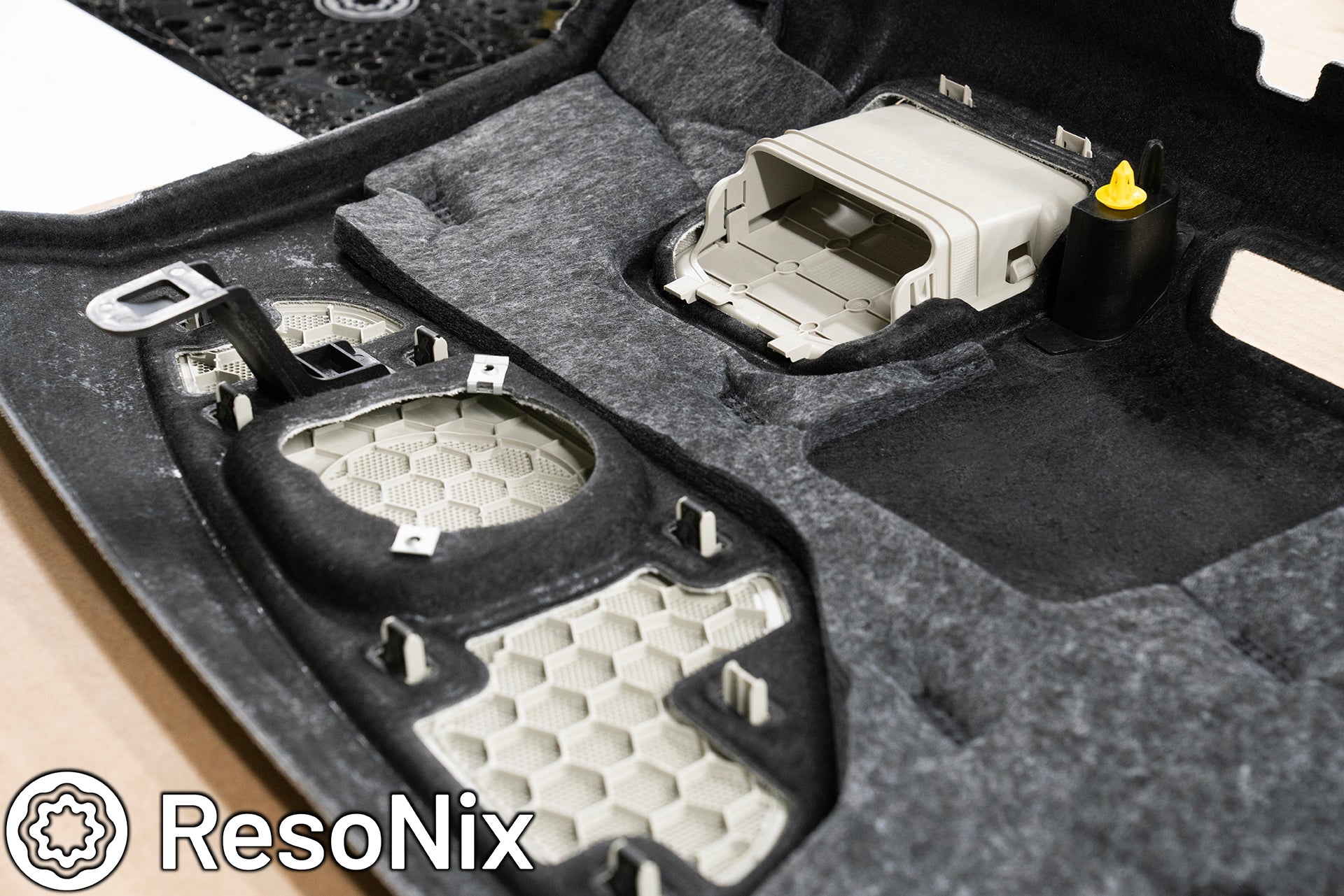ResoNix Sound Solutions Apicella Auto Sound Volvo S60 XC60 S90 XC90 V60 V90 Sound System speaker amplifier DSP Subwoofer upgrade sound deadening material quiet down cabin B&W Harmon Kardon Upgrade