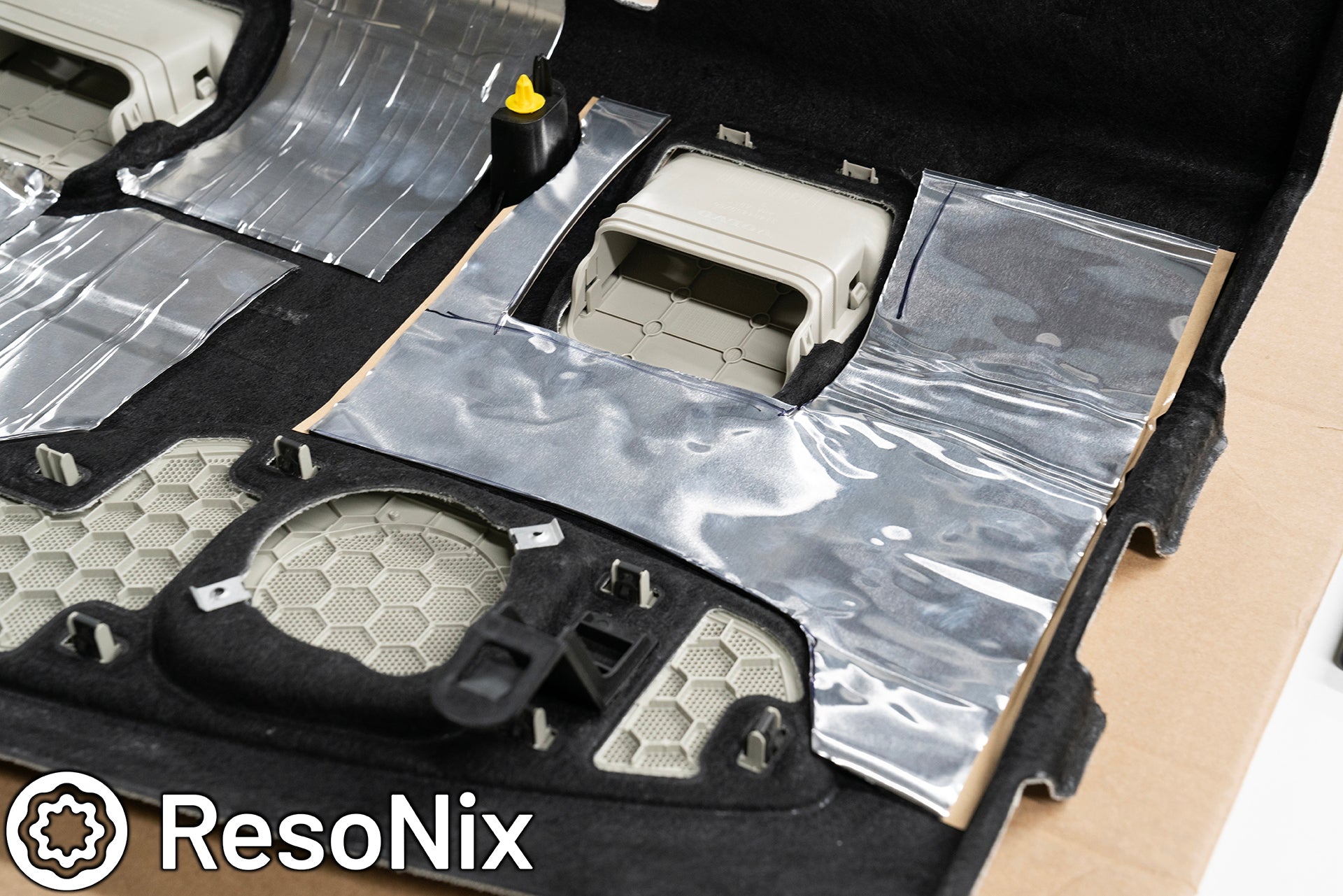 ResoNix Sound Solutions Apicella Auto Sound Volvo S60 XC60 S90 XC90 V60 V90 Sound System speaker amplifier DSP Subwoofer upgrade sound deadening material quiet down cabin B&W Harmon Kardon Upgrade