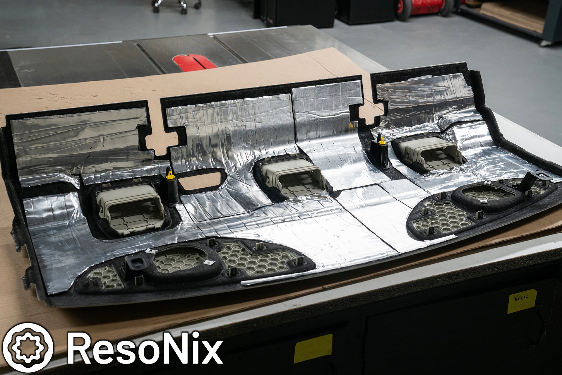 ResoNix Sound Solutions Apicella Auto Sound Volvo S60 XC60 S90 XC90 V60 V90 Sound System speaker amplifier DSP Subwoofer upgrade sound deadening material quiet down cabin B&W Harmon Kardon Upgrade