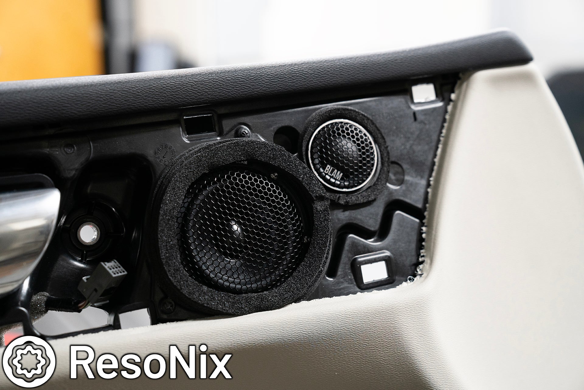ResoNix Sound Solutions Apicella Auto Sound Volvo S60 XC60 S90 XC90 V60 V90 Sound System speaker amplifier DSP Subwoofer upgrade sound deadening material quiet down cabin B&W Harmon Kardon Upgrade