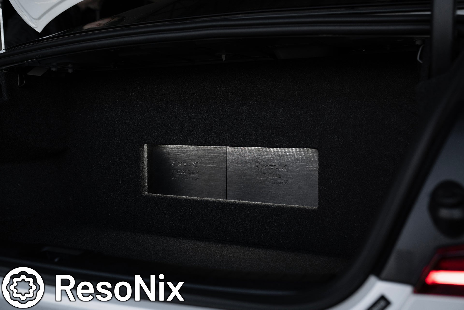 ResoNix Sound Solutions Apicella Auto Sound Volvo S60 XC60 S90 XC90 V60 V90 Sound System speaker amplifier DSP Subwoofer upgrade sound deadening material quiet down cabin B&W Harmon Kardon Upgrade