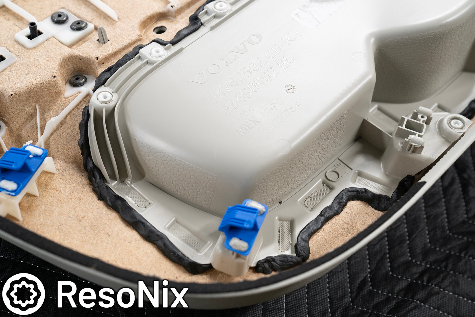 ResoNix Sound Solutions Apicella Auto Sound Volvo S60 XC60 S90 XC90 V60 V90 Sound System speaker amplifier DSP Subwoofer upgrade sound deadening material quiet down cabin B&W Harmon Kardon Upgrade