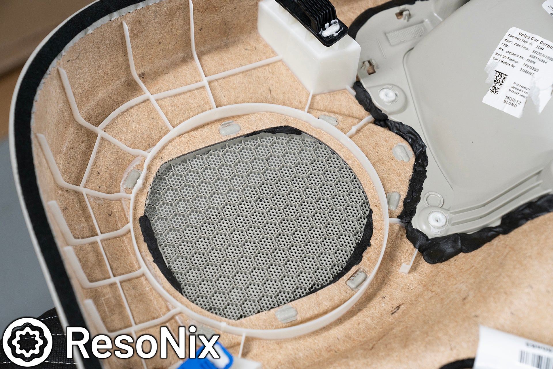 ResoNix Sound Solutions Apicella Auto Sound Volvo S60 XC60 S90 XC90 V60 V90 Sound System speaker amplifier DSP Subwoofer upgrade sound deadening material quiet down cabin B&W Harmon Kardon Upgrade