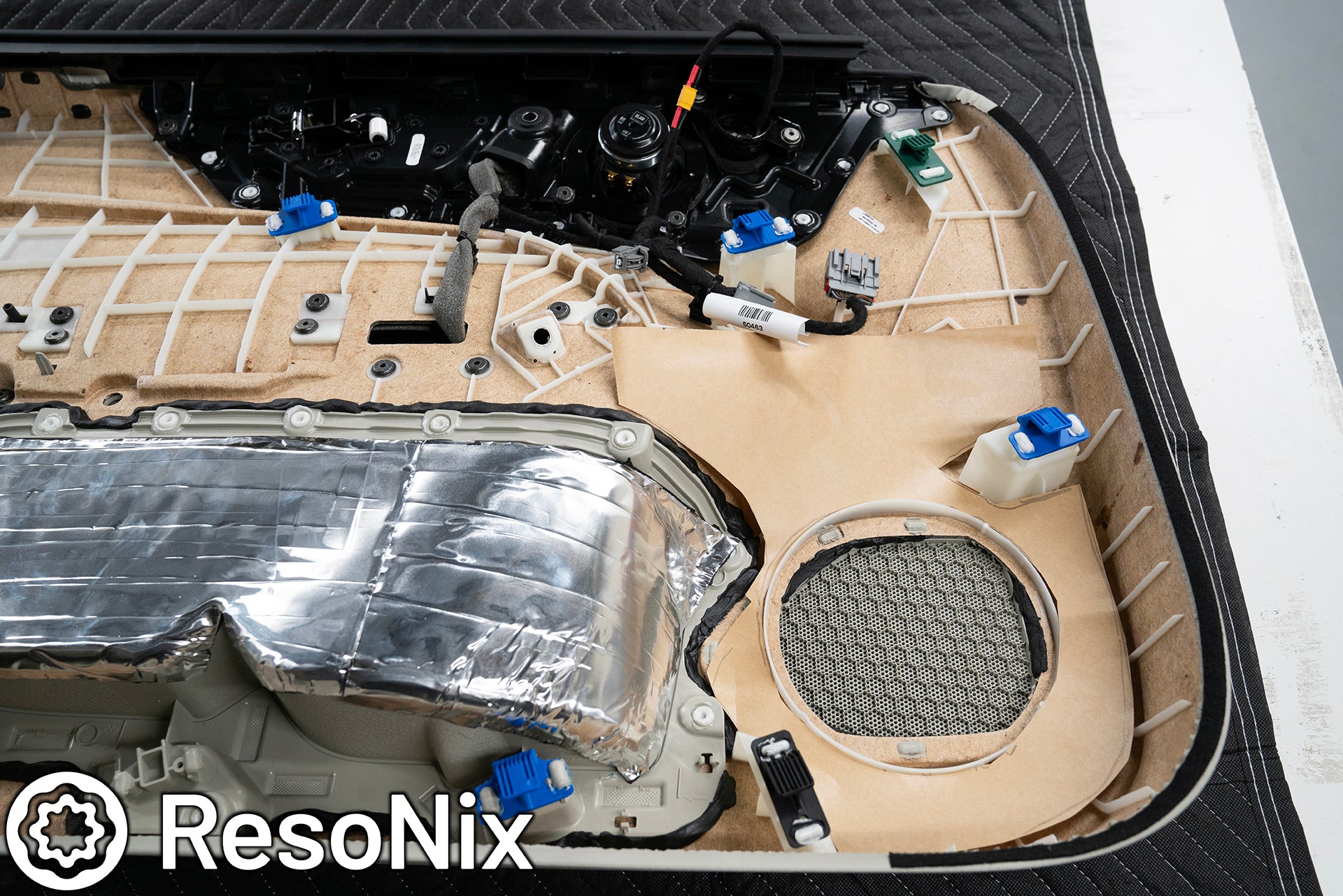 ResoNix Sound Solutions Apicella Auto Sound Volvo S60 XC60 S90 XC90 V60 V90 Sound System speaker amplifier DSP Subwoofer upgrade sound deadening material quiet down cabin B&W Harmon Kardon Upgrade