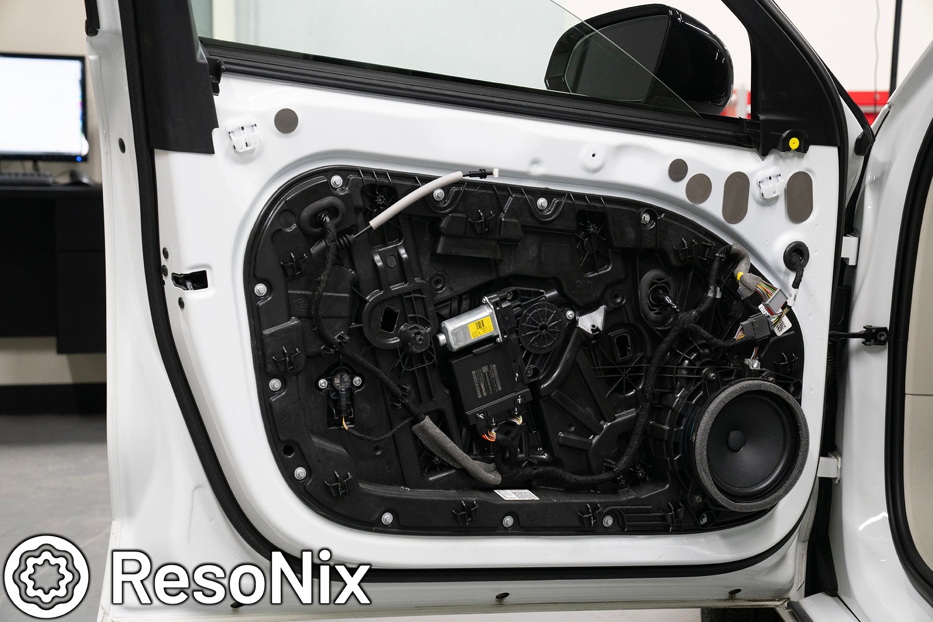 ResoNix Sound Solutions Apicella Auto Sound Volvo S60 XC60 S90 XC90 V60 V90 Sound System speaker amplifier DSP Subwoofer upgrade sound deadening material quiet down cabin B&W Harmon Kardon Upgrade