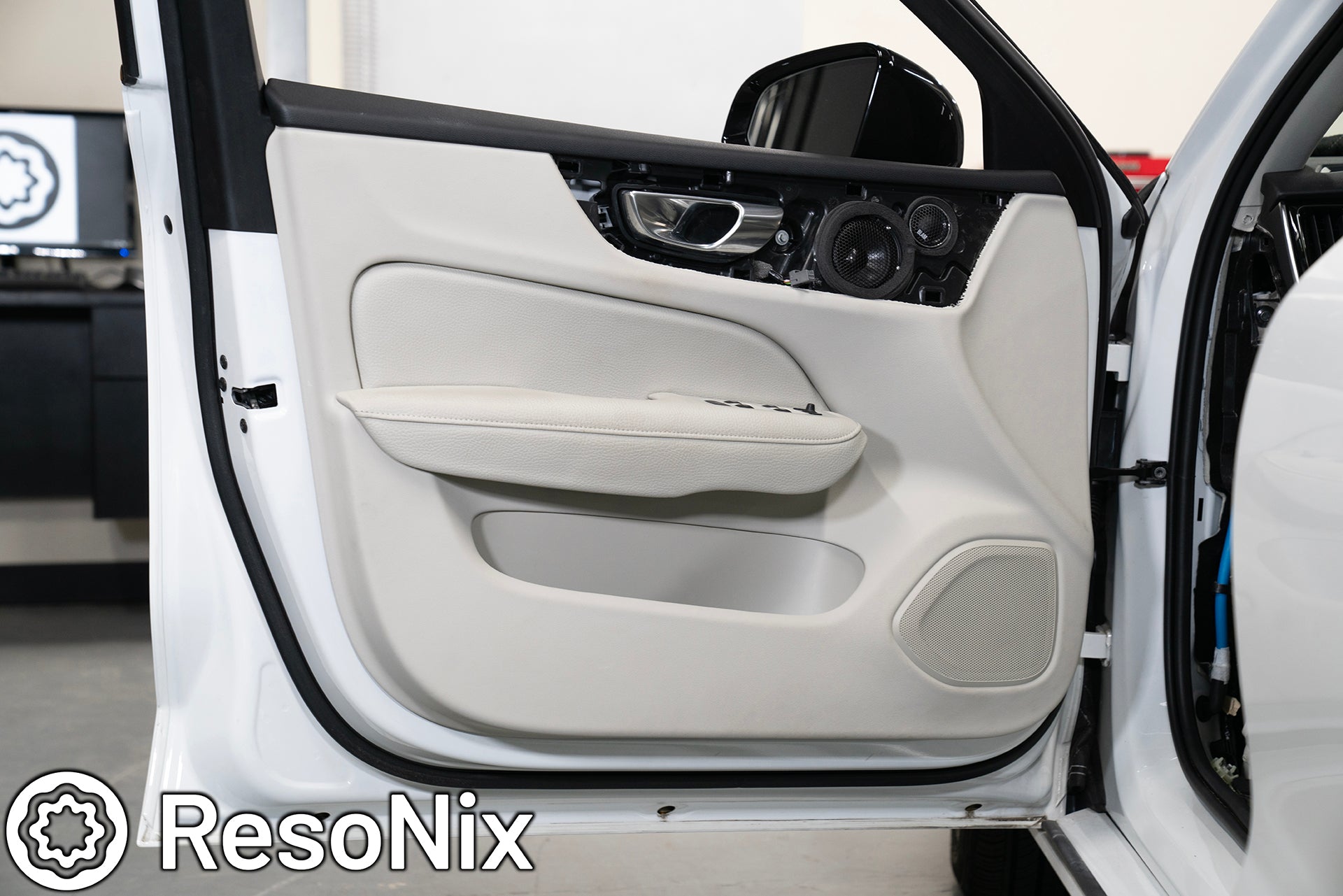ResoNix Sound Solutions Apicella Auto Sound Volvo S60 XC60 S90 XC90 V60 V90 Sound System speaker amplifier DSP Subwoofer upgrade sound deadening material quiet down cabin B&W Harmon Kardon Upgrade