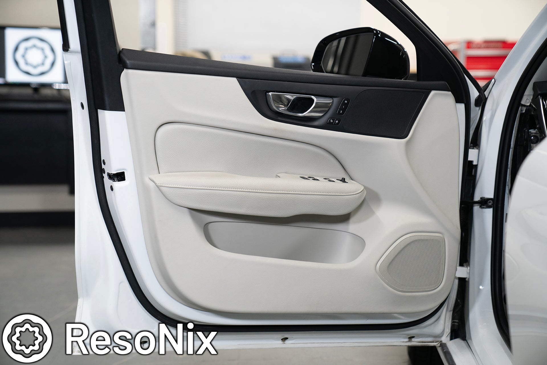 ResoNix Sound Solutions Apicella Auto Sound Volvo S60 XC60 S90 XC90 V60 V90 Sound System speaker amplifier DSP Subwoofer upgrade sound deadening material quiet down cabin B&W Harmon Kardon Upgrade