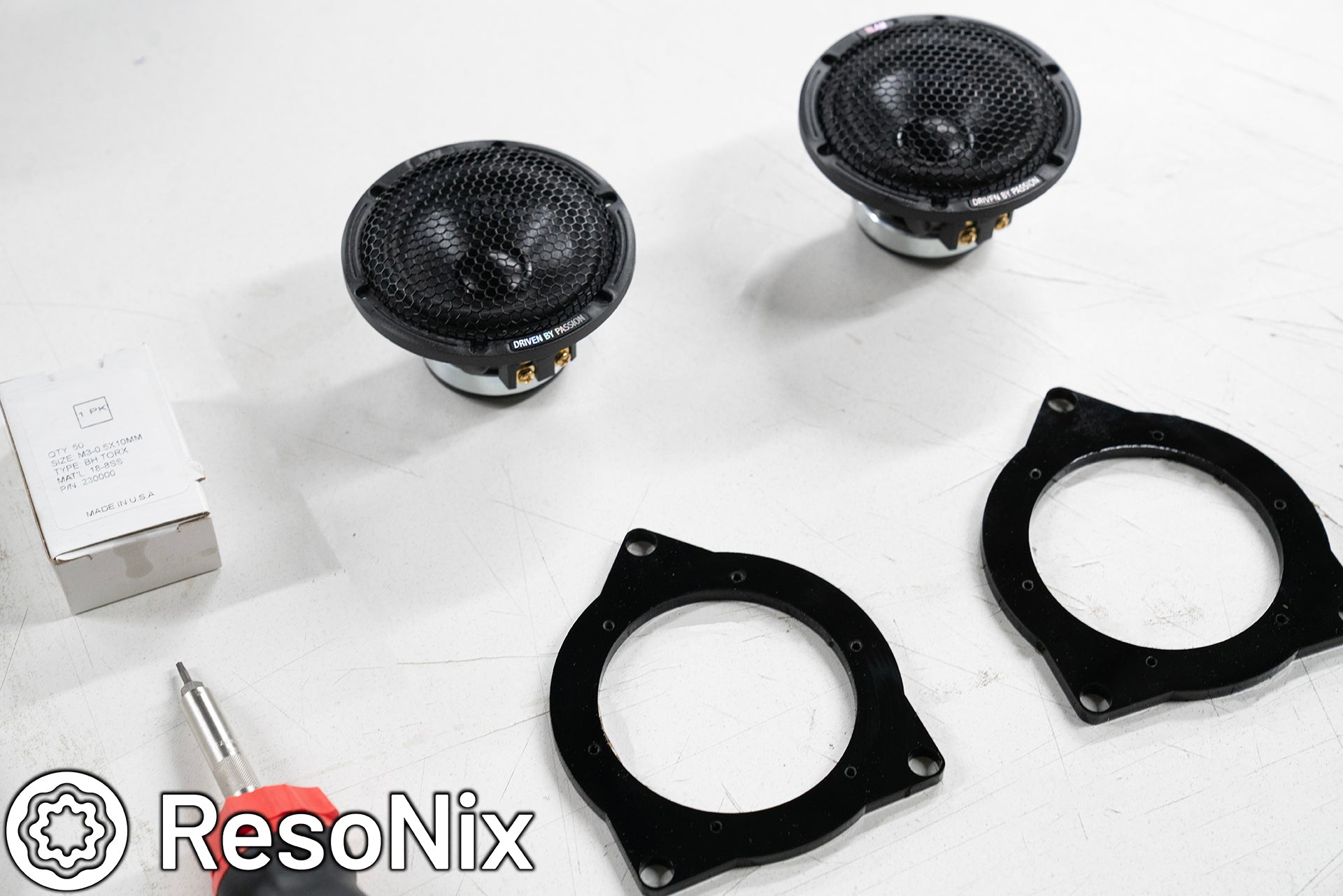 ResoNix Sound Solutions Apicella Auto Sound Volvo S60 XC60 S90 XC90 V60 V90 Sound System speaker amplifier DSP Subwoofer upgrade sound deadening material quiet down cabin B&W Harmon Kardon Upgrade