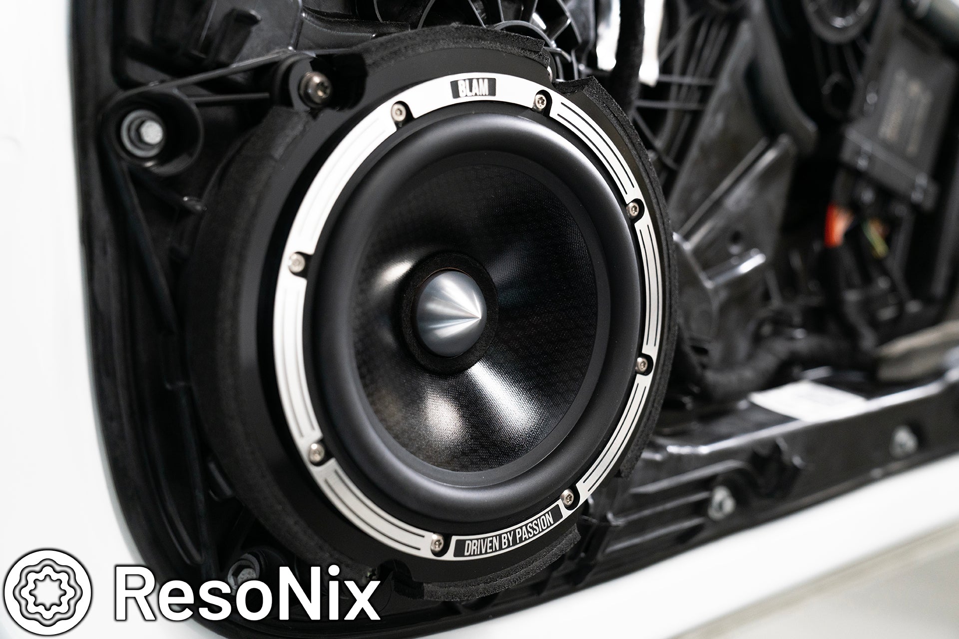 ResoNix Sound Solutions Apicella Auto Sound Volvo S60 XC60 S90 XC90 V60 V90 Sound System speaker amplifier DSP Subwoofer upgrade sound deadening material quiet down cabin B&W Harmon Kardon Upgrade