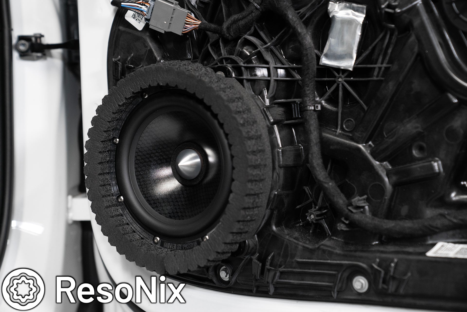 ResoNix Sound Solutions Apicella Auto Sound Volvo S60 XC60 S90 XC90 V60 V90 Sound System speaker amplifier DSP Subwoofer upgrade sound deadening material quiet down cabin B&W Harmon Kardon Upgrade