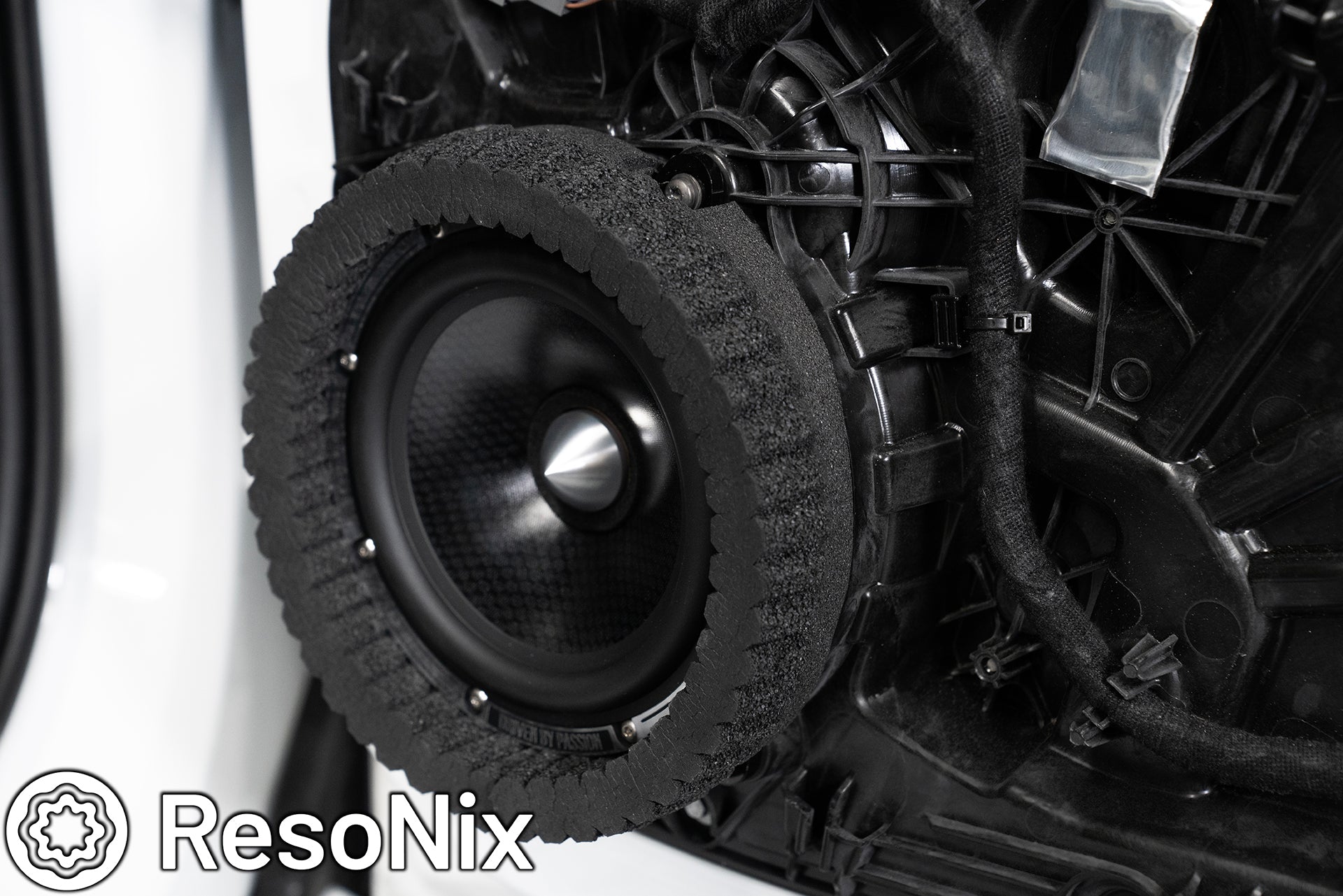 ResoNix Sound Solutions Apicella Auto Sound Volvo S60 XC60 S90 XC90 V60 V90 Sound System speaker amplifier DSP Subwoofer upgrade sound deadening material quiet down cabin B&W Harmon Kardon Upgrade