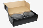 Karma Mobile Audio Aspect 6.1 car audio component speakers in their partially opened box