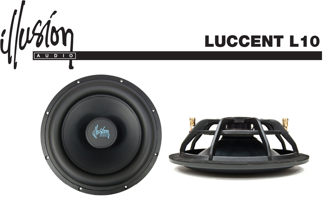 Illusion Audio Luccent L10 10" Shallow Subwoofer