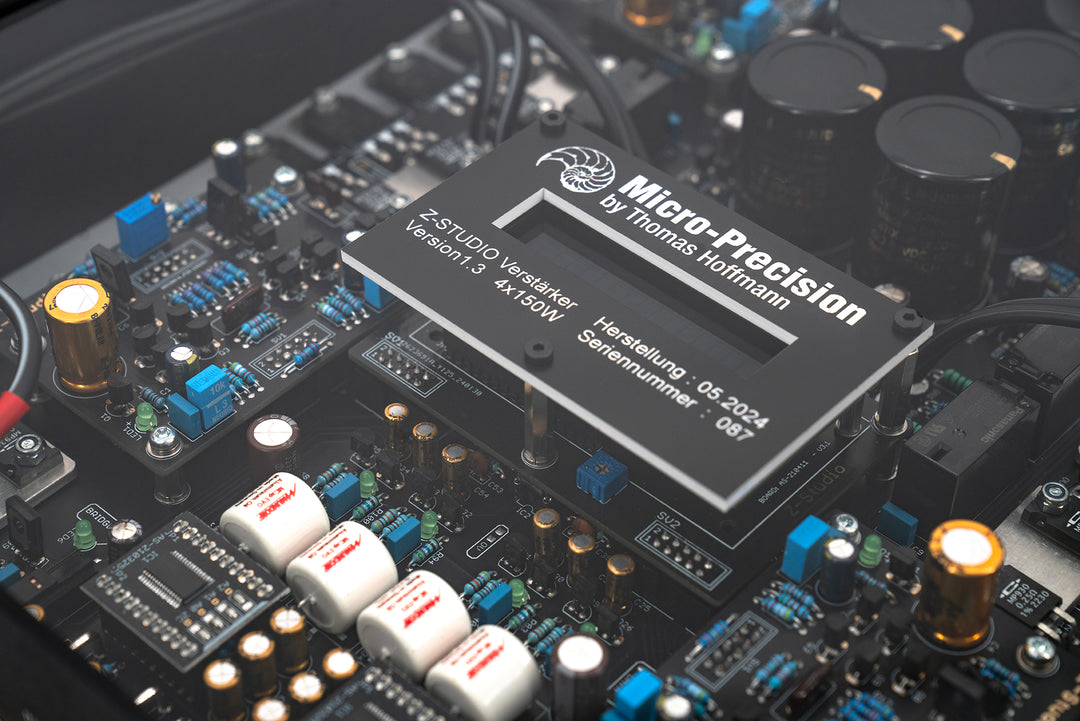 Micro Precision Z-Studio Z-ST 4c 4-Channel Amplifier - Version 2 Coming Soon