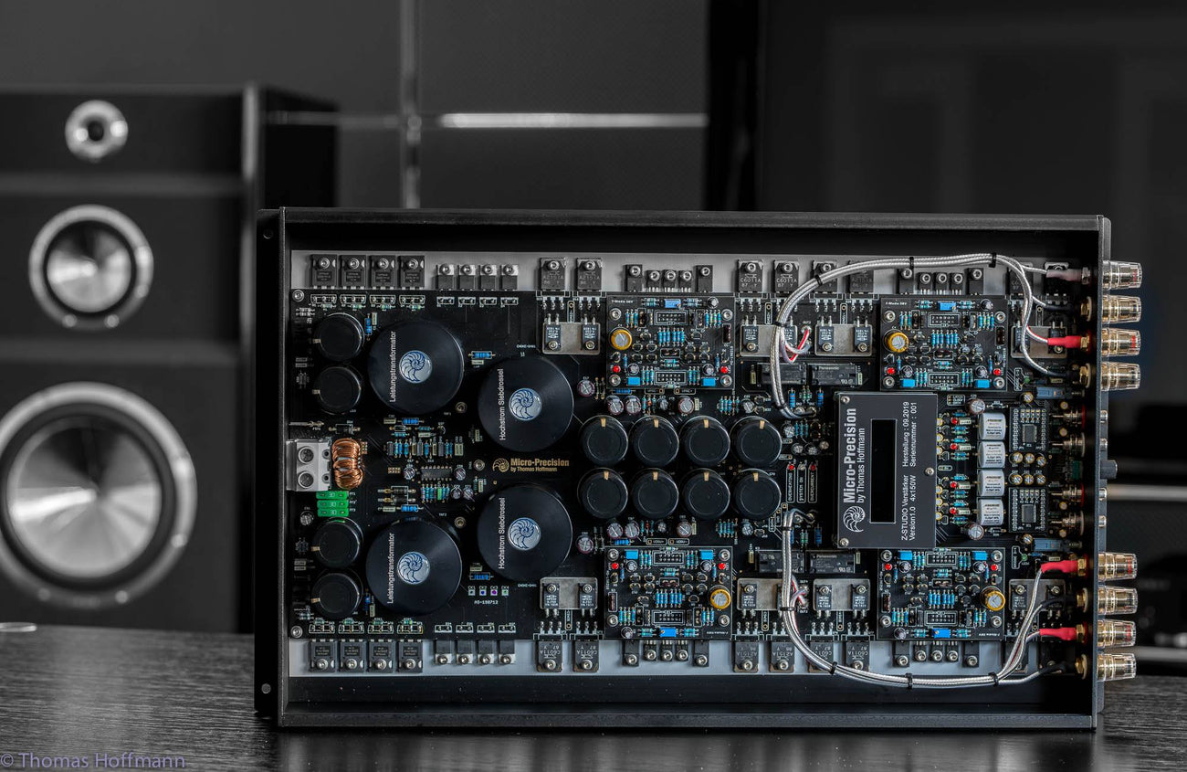 Micro Precision Z-Studio 4c four channel high end car audio amplifier