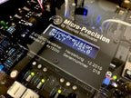 close up of the display of the Micro Precision Z-Studio 4c four channel amplifier