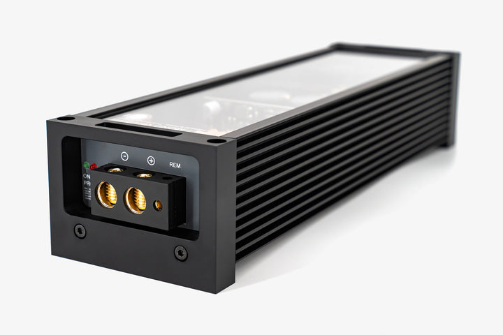 Micro Precision 7-Series Mono Amplifier power input side