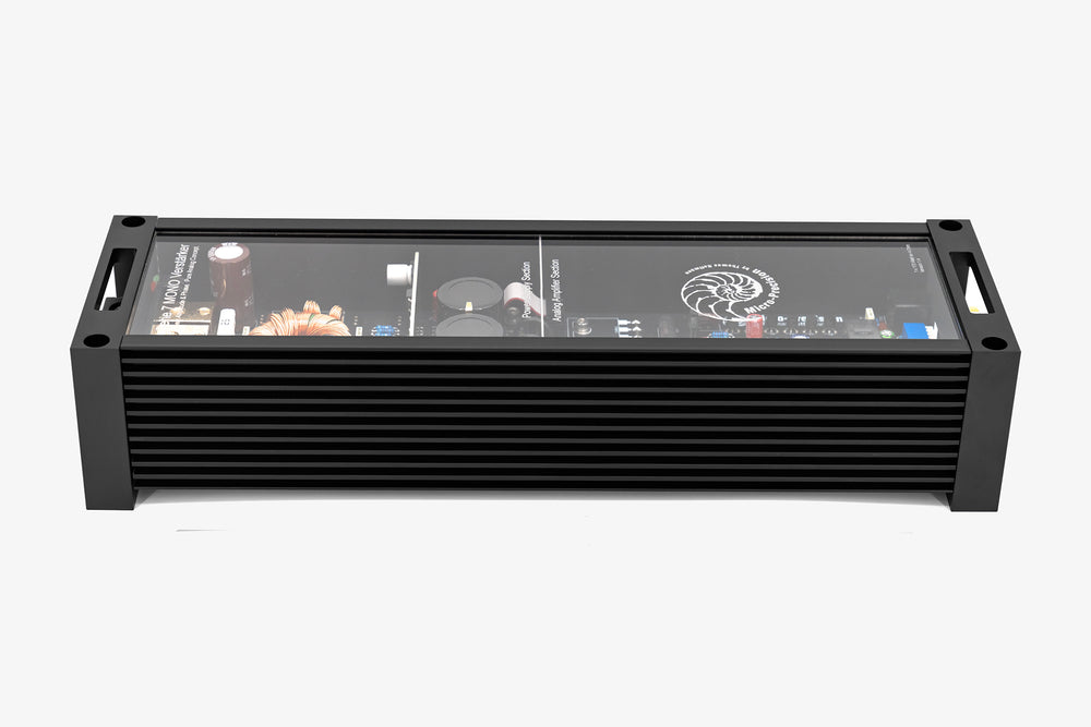 Micro Precision 7-Series Mono Amplifier side view