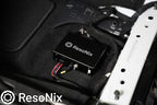 ResoNix digital preamp interface installed in a car