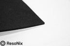 close up of the corner of ResoNix CCF Decoupler sound deadening insulation foam