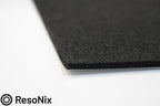 close up of the corner of ResoNix CCF Decoupler sound deadening insulation foam