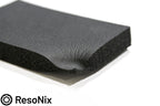 Close up of the compression properties of the ResoNix CCF Decoupler Sound Deadening Foam