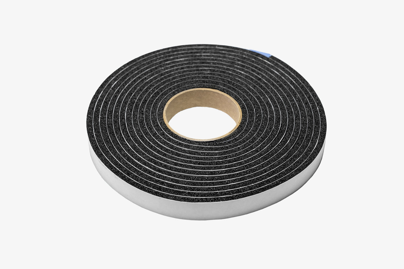 ResoNix Sound Solutions CCF Decoupler 7S Sound Deadening Foam Material and gasket tape for automotive, commercial, industrial, hvac, marine, aviation, and aerospace use