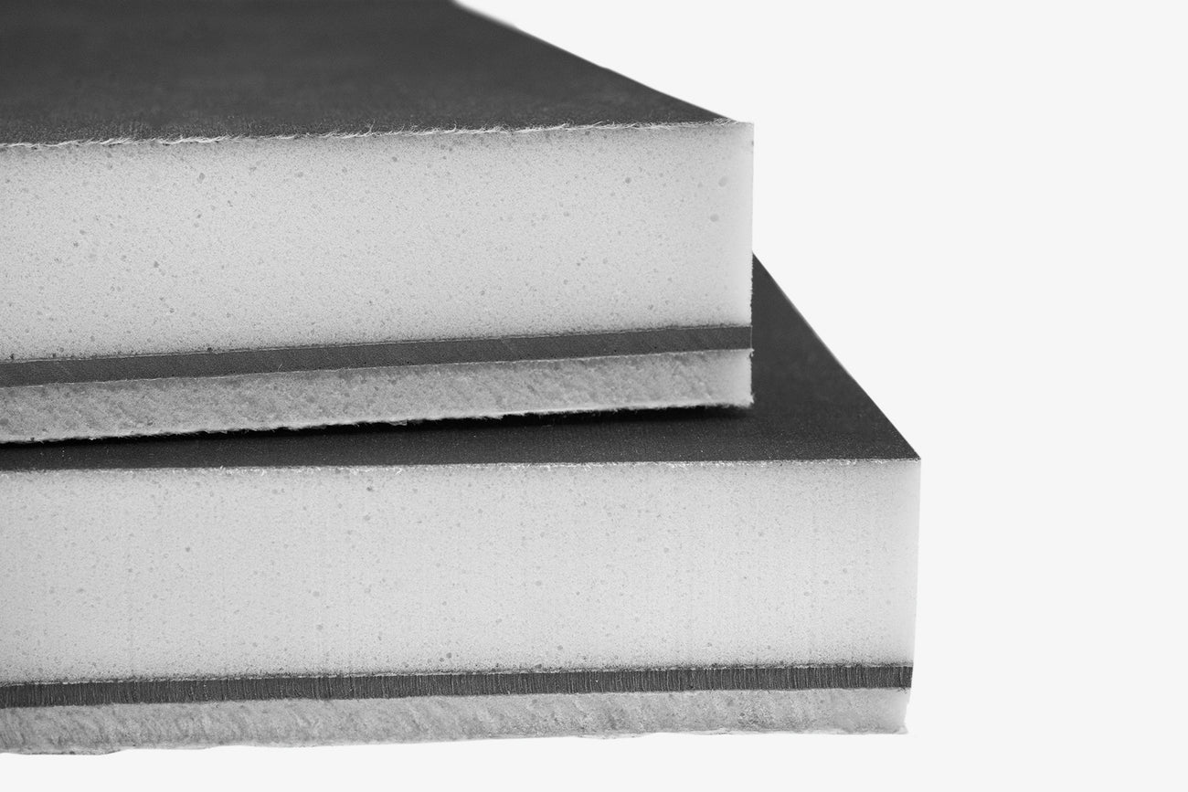 Close up side view of 2 layers of ResoNix Guardian