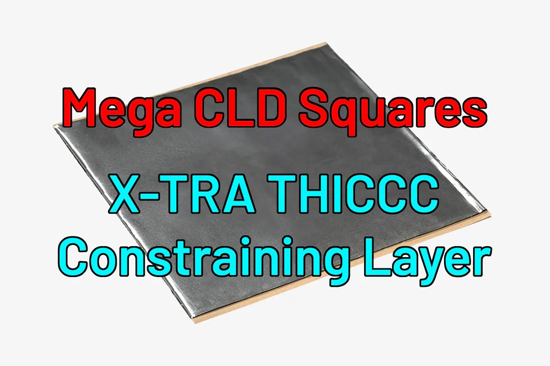 ResoNix Mega CLD Squares: Heavy Duty Sound Deadening Material