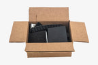 Open box showing the contents of the ResoNix Sample Kit