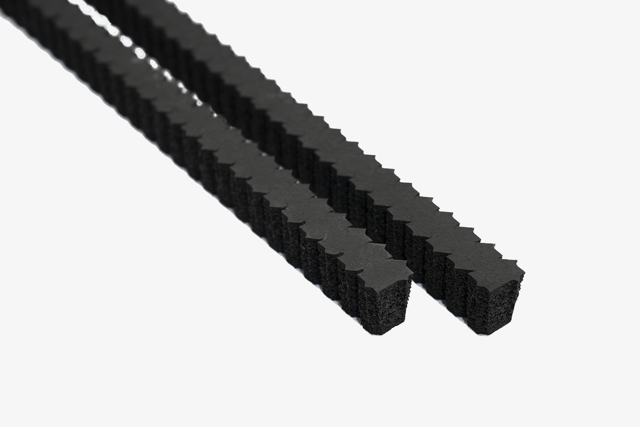 ResoNix Sound Solutions Fast Rings to couple speakers to panels and grille openings - top view