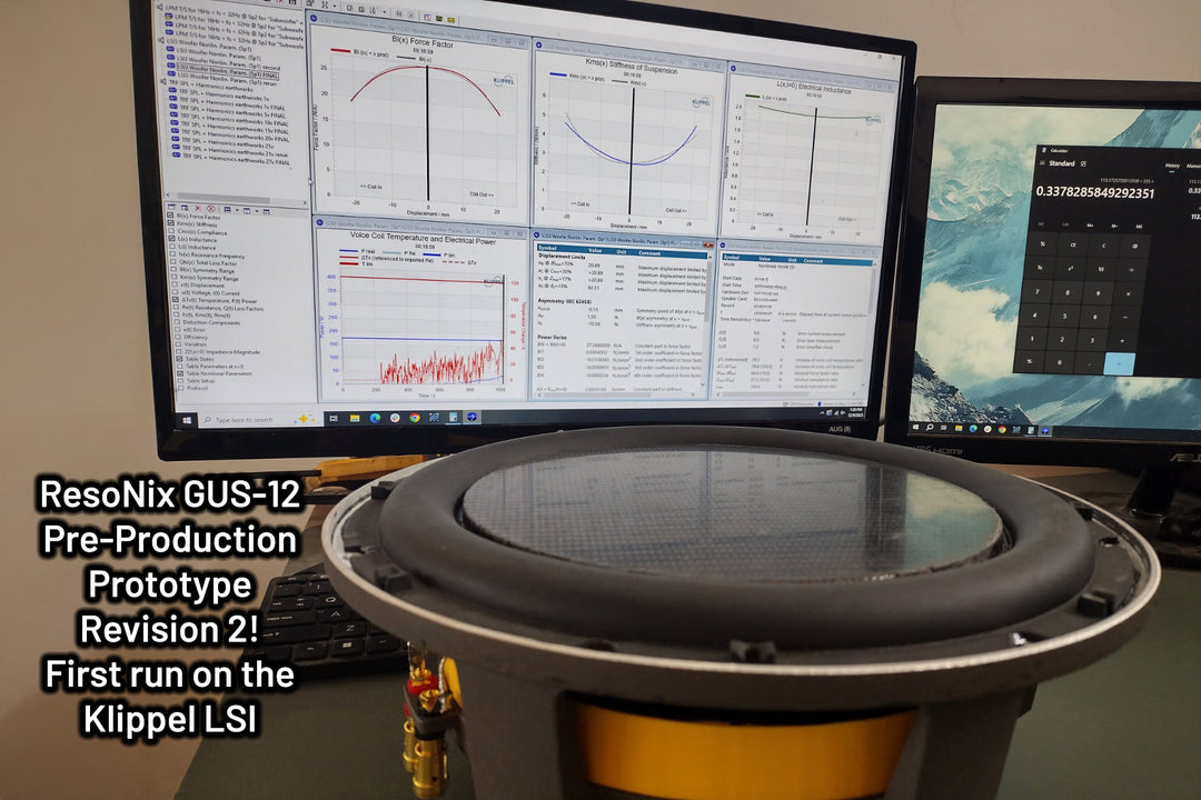 ResoNix GUS Series Shallow SQL Subwoofers